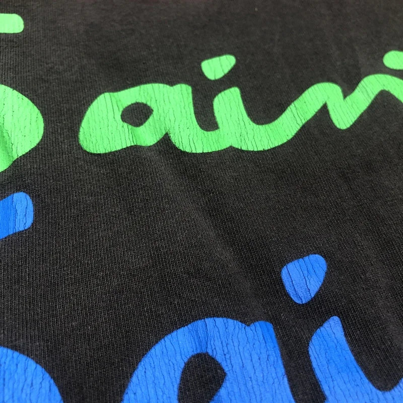 SAINT Of MICHAEL 1:1 Fashion American Style Streetwear Vintage Clothing Casual Tops Oversized Tee Loose Summer T Shirt Men