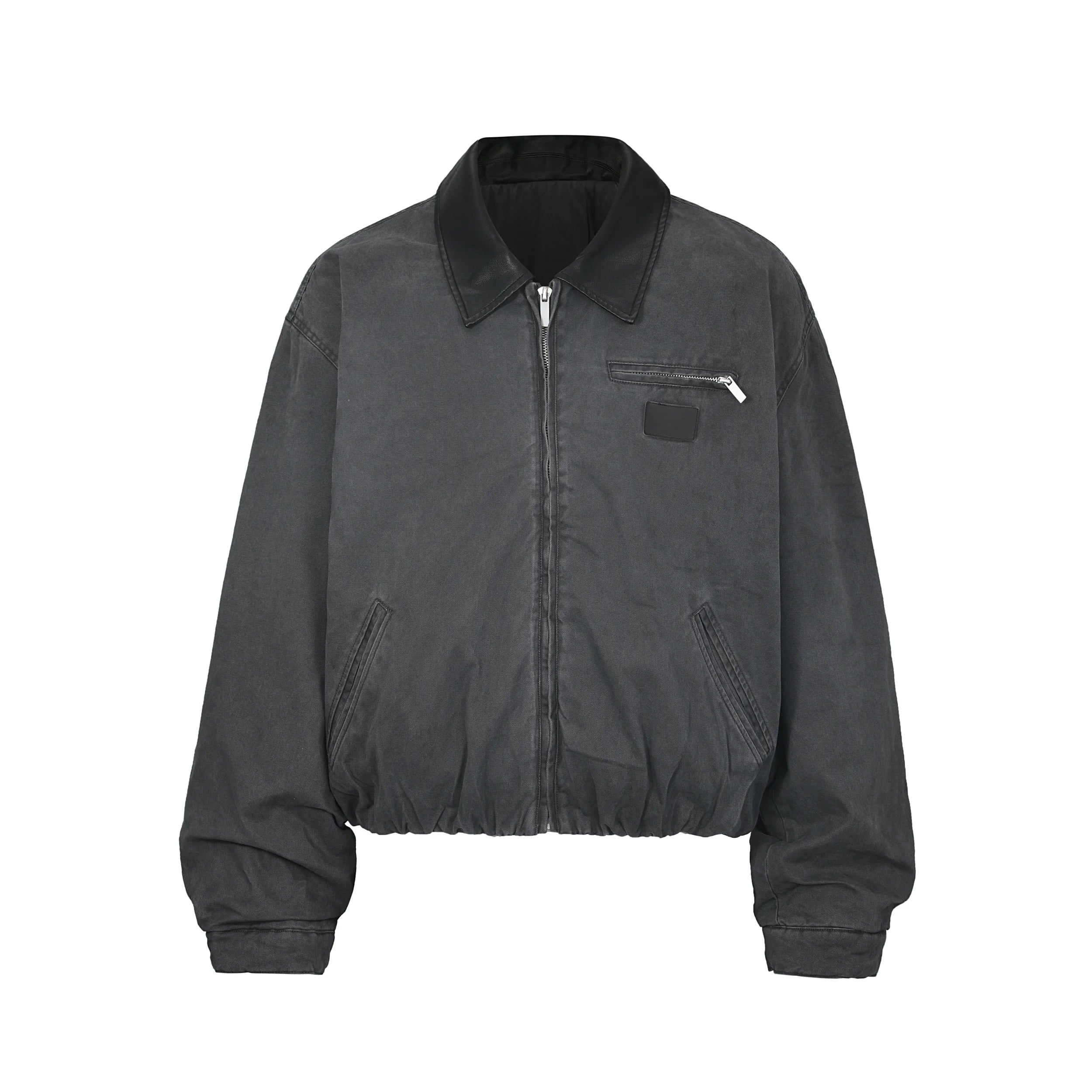 SAINT OF MICHAEL Kanye West Streetwear Washed Barn Cotton Coat Hip Hop Loose Oversize Tops Vintage Solid Color Jacket for Men