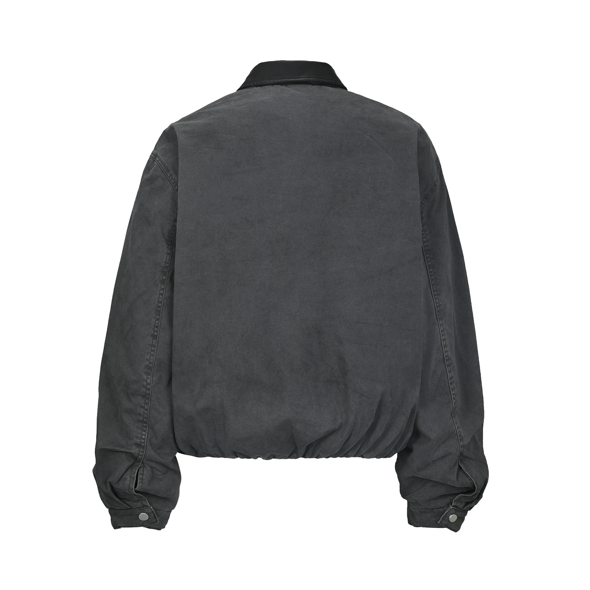 SAINT OF MICHAEL Kanye West Streetwear Washed Barn Cotton Coat Hip Hop Loose Oversize Tops Vintage Solid Color Jacket for Men