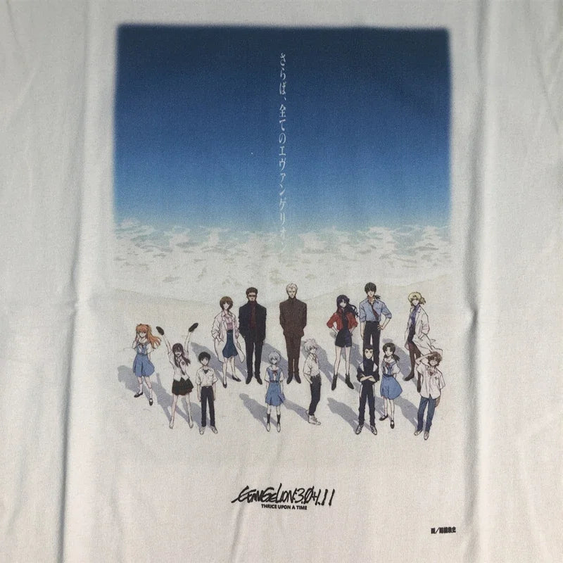 SAINT OF MICHAEL 1:1 Fashion Streetwear Cartoon Printed Vintage Tee Casual Loose Oversized Tops 100%Cotton T Shirt Men