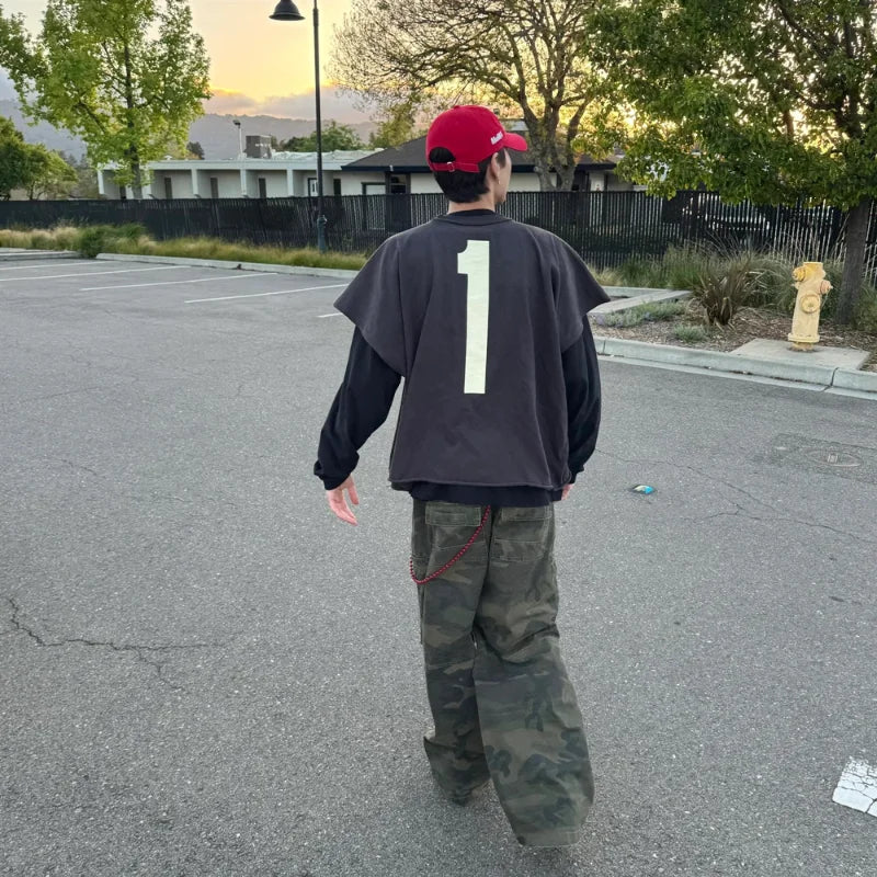 SAINT OF MICHAEL Y2K DONDA KANYE YE Fashion Best Quality Printed Tee Casual Vintage Oversized 100%Cotton Loose Tops T Shirt Men