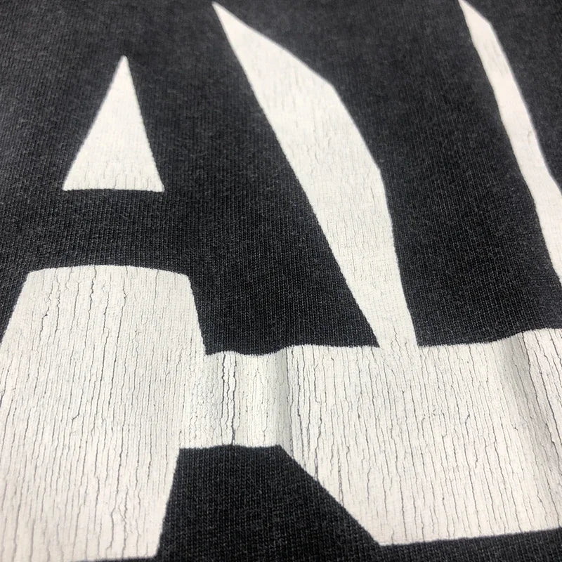 SAINT OF MICHAEL 1:1 Best Quality Streetwear Printed Tops Loose Summer 100%Cotton Tee Oversized Vintage T Shirt For Men