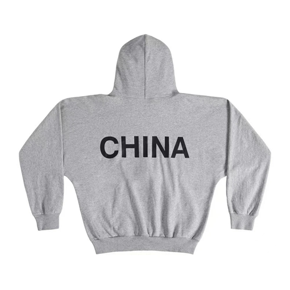 SAINT OF MICHAEL 1:1 KANYE Fashion Streetwear American Style Sweatshirt Loose Oversized Pullover 100%Cotton Casual Hoodie Men