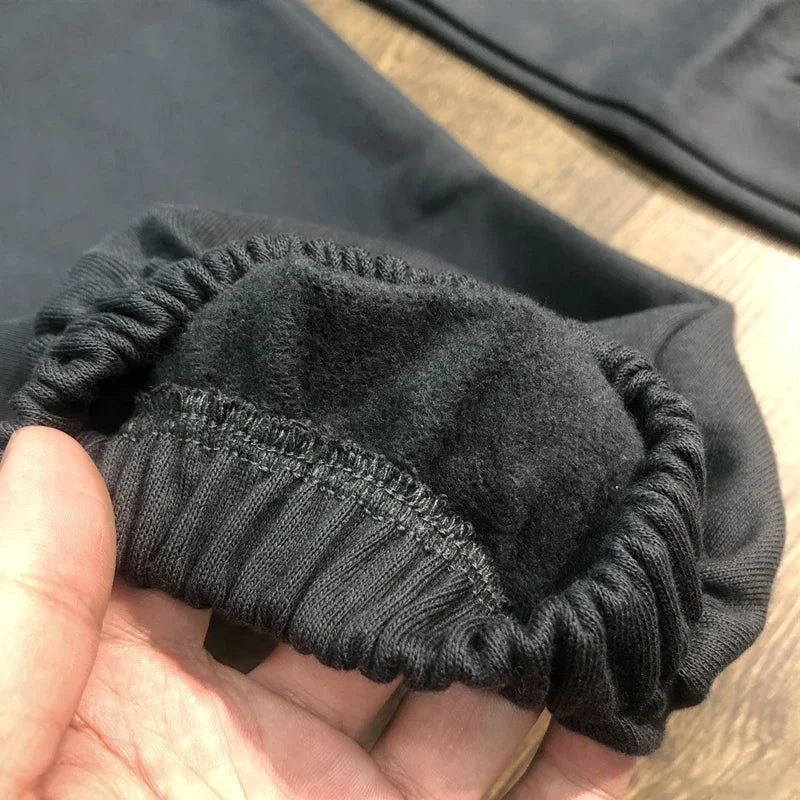 Frog Drift 1:1 BULLY X KANYE WEST American Style Best Quality Vintage Sweatpants 100%Cotton Loose Trousers Casual Pants For Men