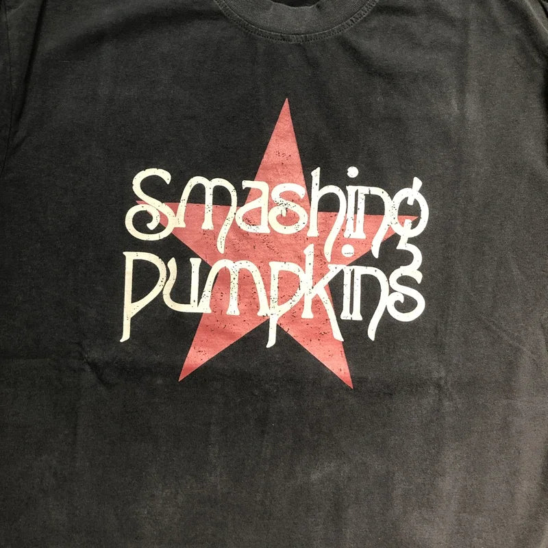 SAINT OF MICHAEL Fashion American Style Tops Best Quality Loose Vintage Tee Casual Oversized Summer 100%Cotton T Shirt Men