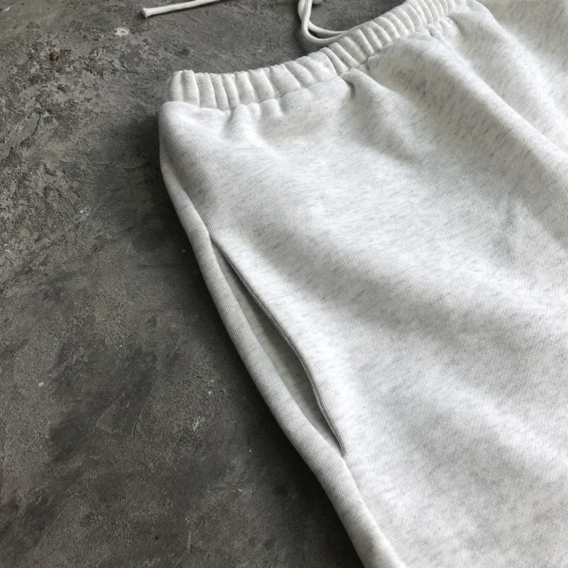 SAINT OF MICHAEL Y2K YE 1:1 DONDA KANYE Fashion Quality Velvet Printed Sweatpants Loose Trousers Casual Pants For Men Unisex