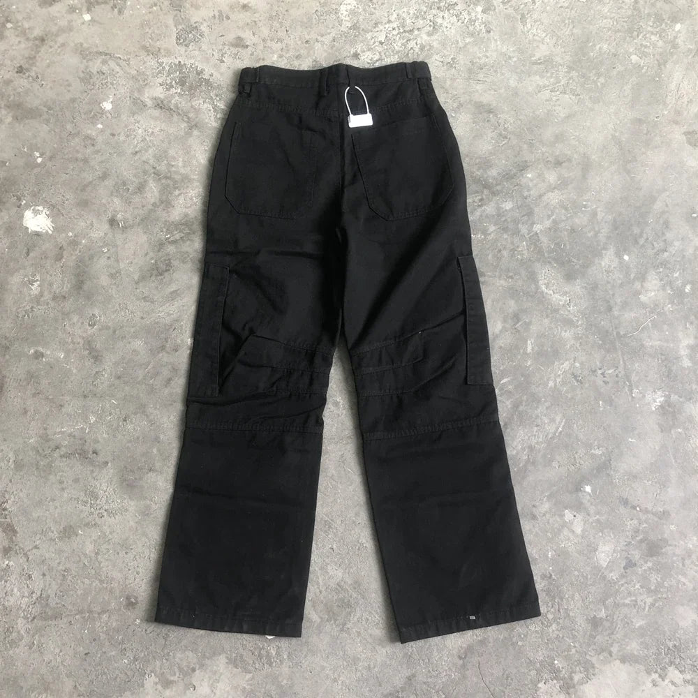 SAINT OF MICHAEL Fashion Streetwear Zipper Cargo Pants Loose Casual Clothing American Style Best Quality Trousers For Men Woman