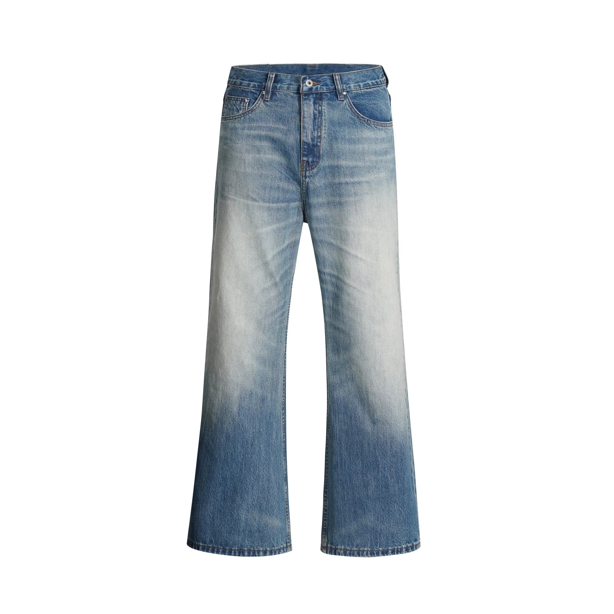 Saint OF Micael 2026 Brand  Big Size Washed Denim Pants Vintage Streetwear Trousers Y2k Casual Kanye West  Flare Jeans for Men