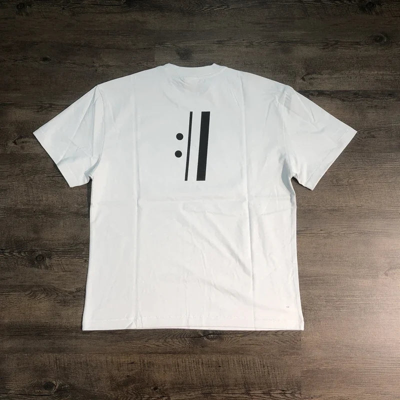 SAINT OF MICHAEL 1:1 Fashion Streetwear Cartoon Printed Vintage Tee Casual Loose Oversized Tops 100%Cotton T Shirt Men