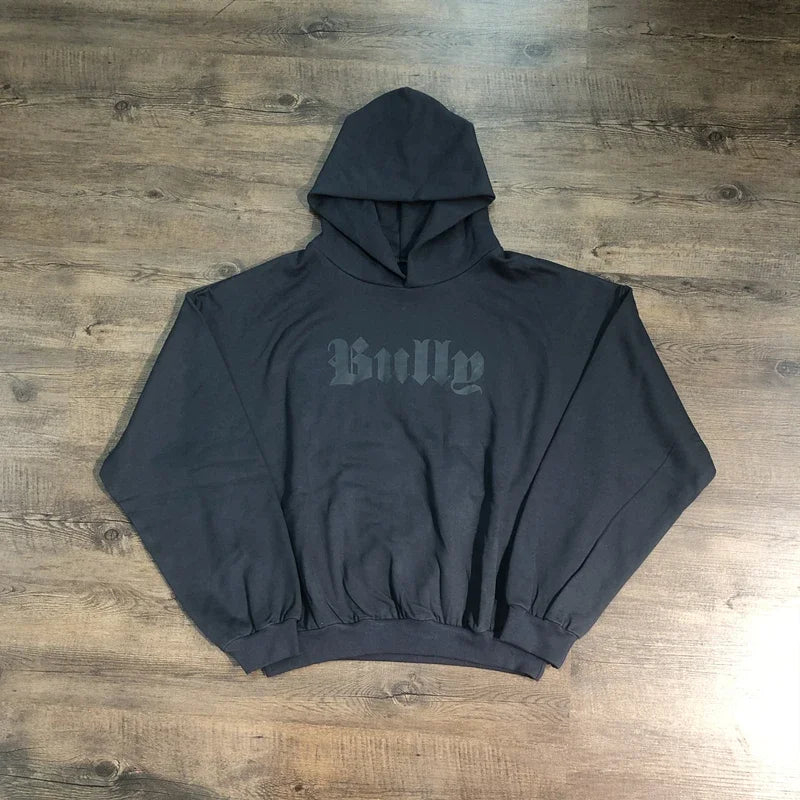 SAINT OF MICHAEL 1:1 BULLY KANYE American Style Sweatshirt Oversized Printed Vintage Loose Pullover Casual Hoodie Men