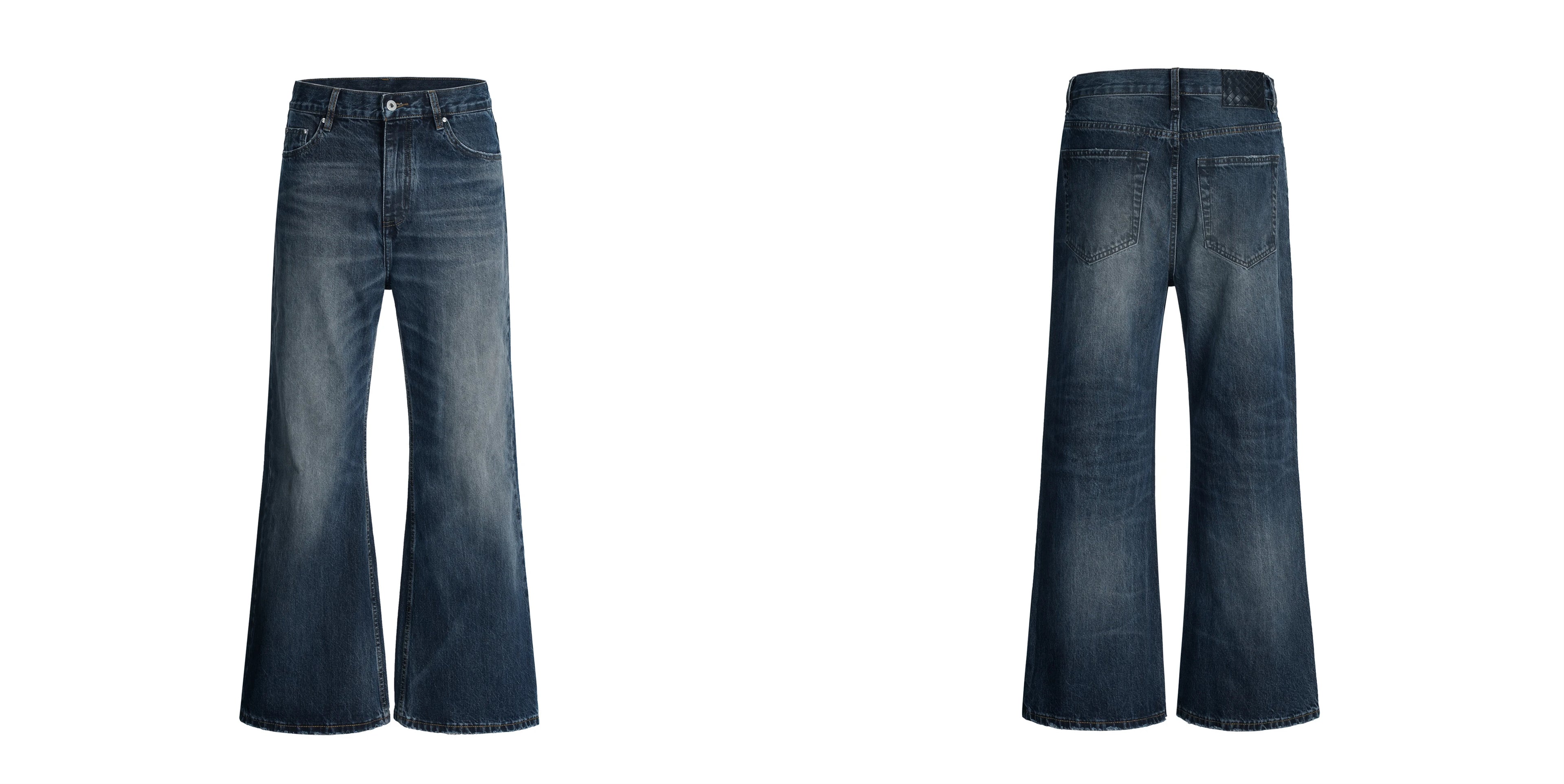 Saint OF Micael 2026 Brand  Big Size Washed Denim Pants Vintage Streetwear Trousers Y2k Casual Kanye West  Flare Jeans for Men