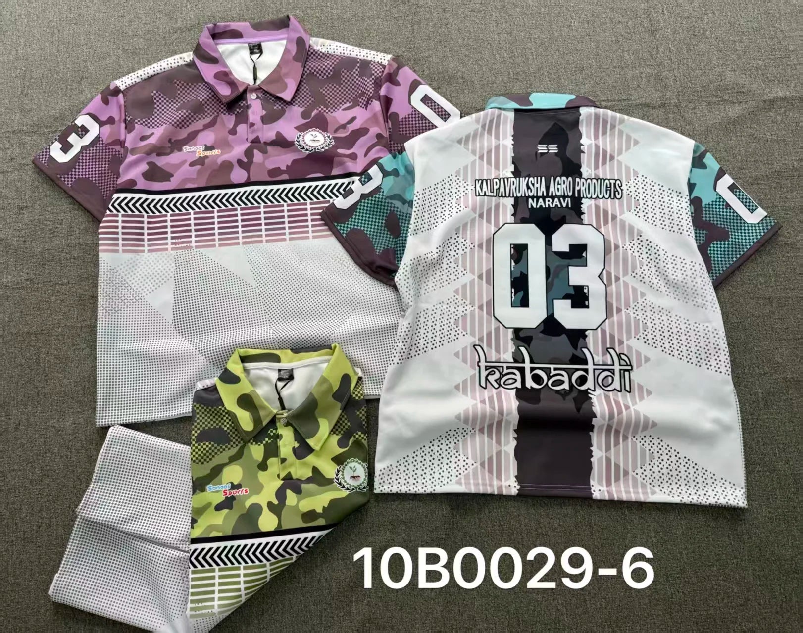 Factory Three-piece Suit Hip Hop Streetwear Sports Three Buttons Tops Casual Men Clothing Printing LapelT-shirt for Men