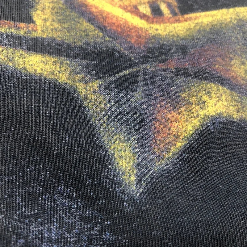 SAINT OF MICHAEL 1:1 American Style Fashion Streetwear Vintage Clothing Loose Tops Oversized Tee Summer T Shirt Men